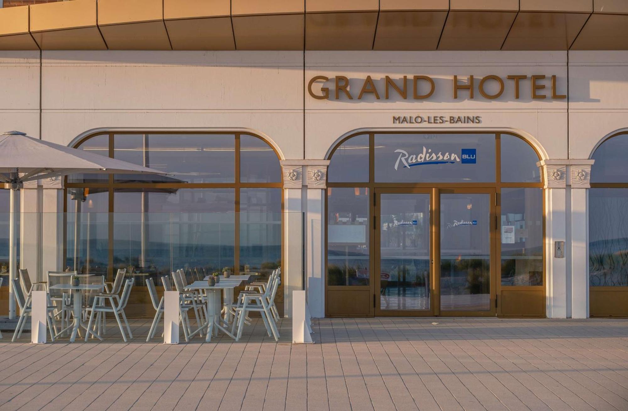 Radisson Blu Grand Hotel & Spa, Malo-Les-Bains ダンケルク エクステリア 写真
